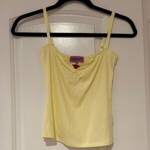 Edikted Light Yellow Camisole Top